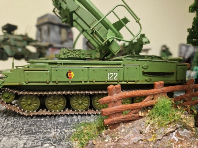 Рукоделия пост. 2П25 ЗРК 2К12 "Куб" SAM - 6 от Trumpeter
