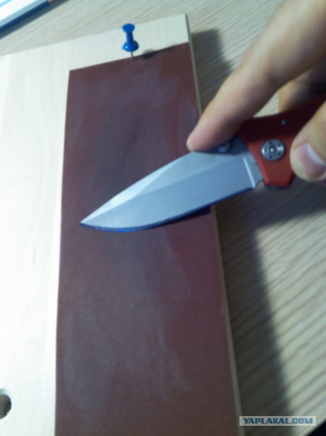 Как просто заточить нож до состояния бритвы