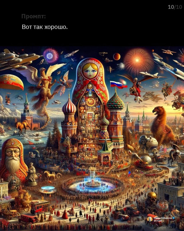 Уровень русскости - максимальный