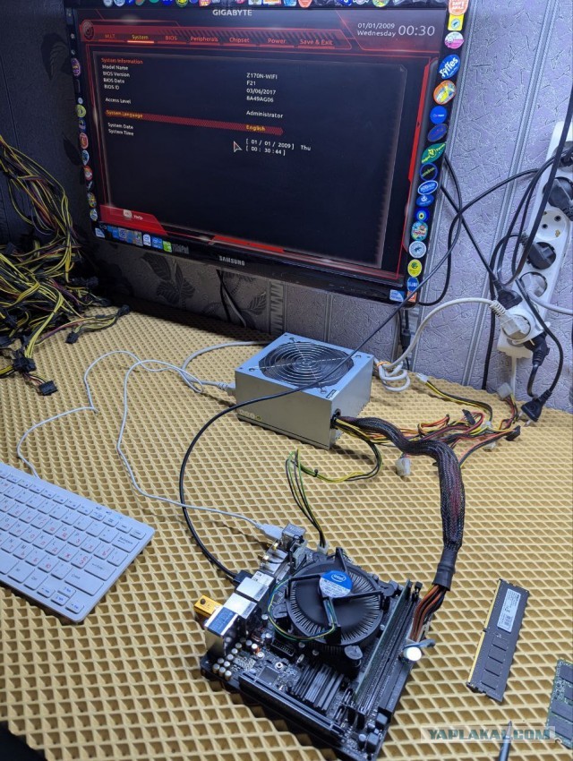 Меняем сокет 1151 на материнской плате Gigabyte ga-z170n-wifi