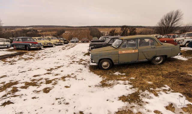 "Очень ретро" авто-музей в Черноусово