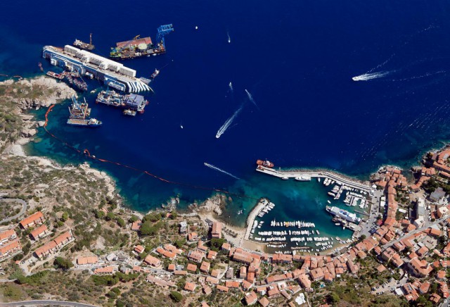 Лайнер Costa Concordia: взгляд изнутри