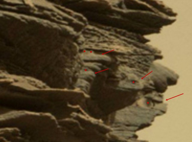 Получены первые цветные фото марсианских скал с зонда Curiosity.