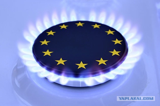 Цена газа в Европе опустилась ниже $750 впервые с 18 февраля