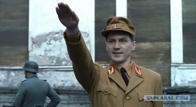 Персонажи и их реальные прототипы в фильме "Бункер" 2004 года.
