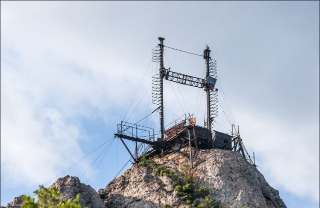 Там,где висела искусственная Луна. Остров Крым