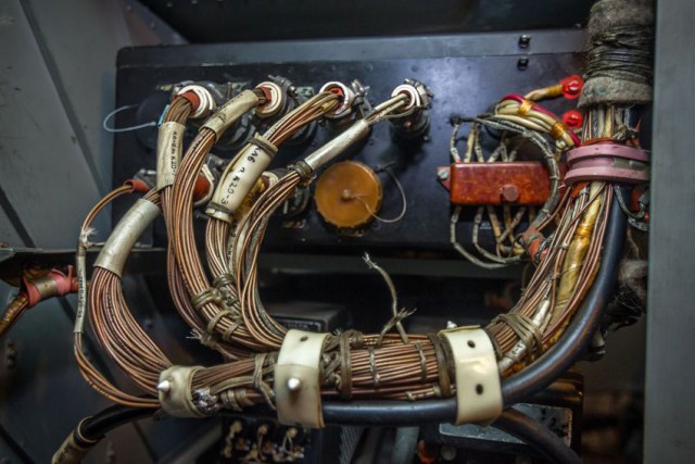 Внутри самолета Ил-76Т.