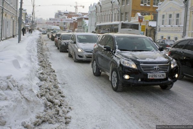 Зимний потоп в Екатеринбурге