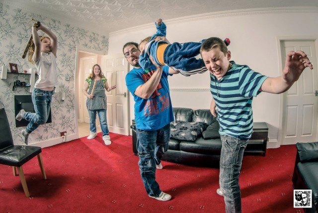 Мама просила сделать семейный портрет.