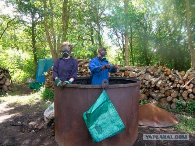 Как производят древесный уголь