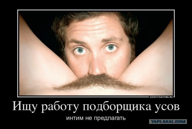 Не растут усы? Да бери так, нахаляву!
