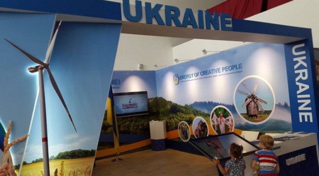 Украинский стенд на EXPO-2017 в Астане