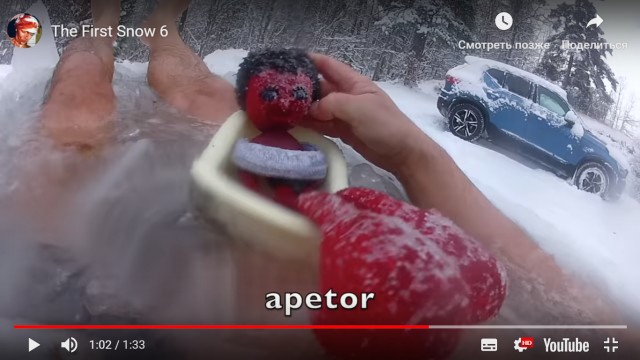Первый снег с норвежским колдырём (apetor)