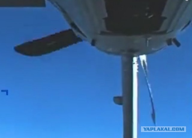 Видео "столкновения" российского Су-27 и американского беспилотника MQ-9 Reaper