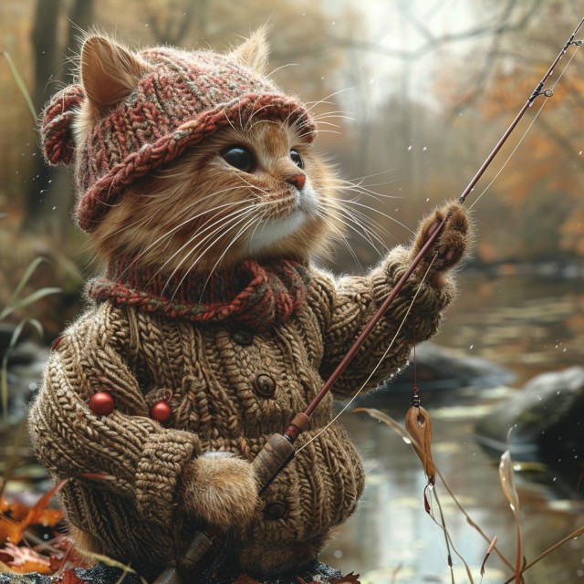 Котовторник глазами ИИ