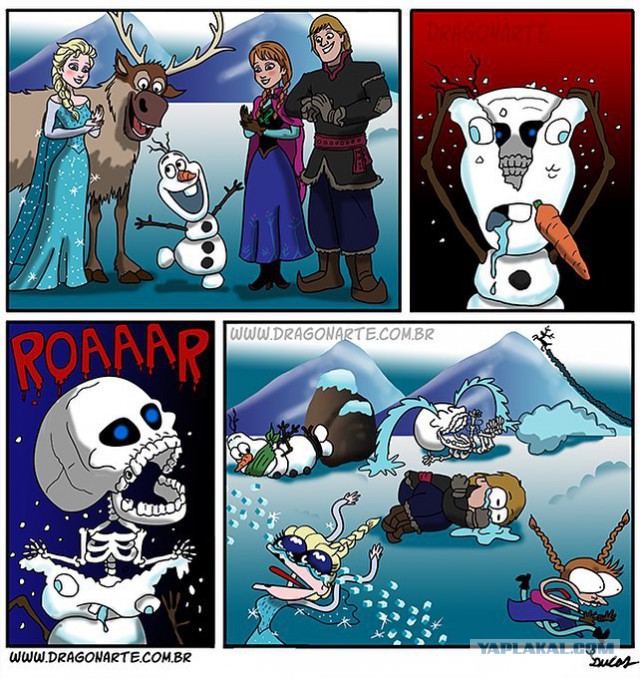 Необычные комиксы
