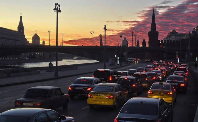 Пробки в центре Москвы назвали худшими за пять лет