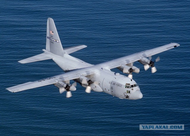 В штате Джорджия разбился военный самолёт C-130 Hercules