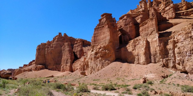 Чарынский каньон, Долина Замков