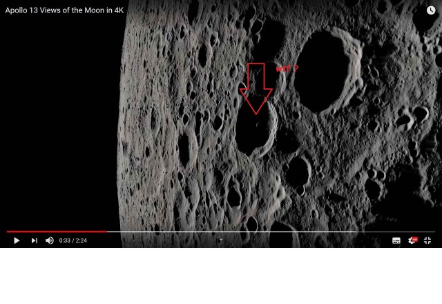 NASA показало, что видел экипаж «Аполлона 13» при полёте на Луну