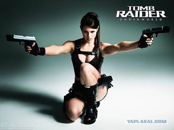 Новое лицо Лары Крофт (lara Croft)