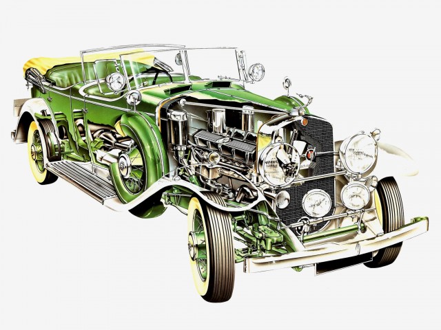 1932 Cadillac V16 452B. Автопятница №77.