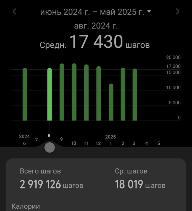 Как я 1.000.000 шагов сделал за 30 дней