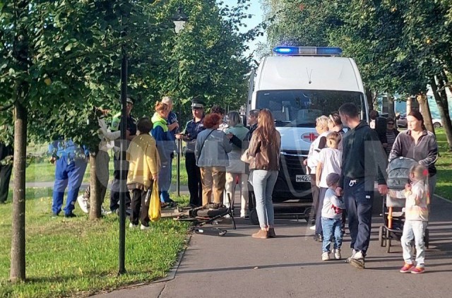 Подростки обвинили ребенка, которого они сбили на электроскутере в Подмосковье