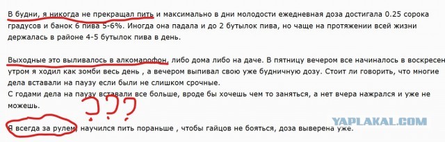 Как я пил 22 года