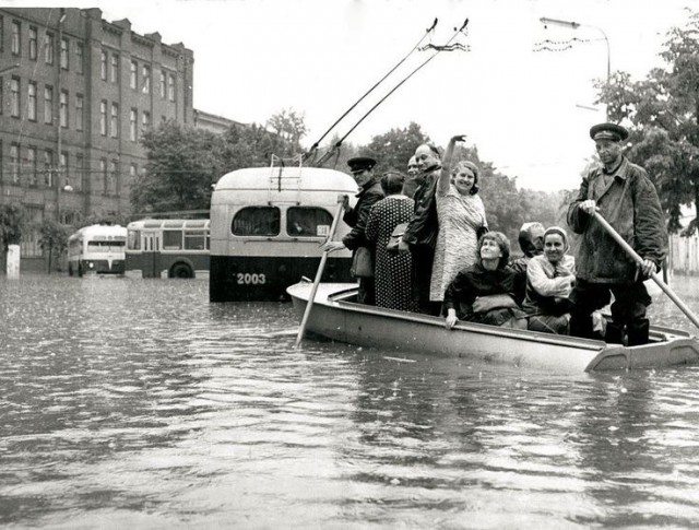 Москва ушла под воду