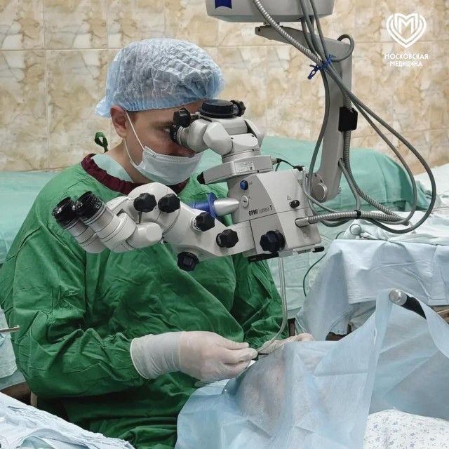Вернули зрение 100-летнему пациенту