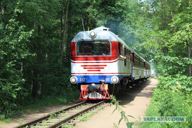 Московская детская железная дорога.