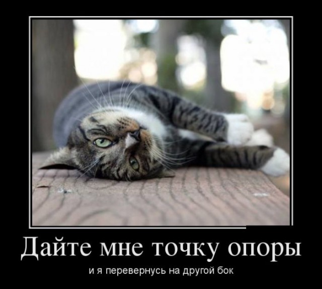 - Дайте мне точку опоры!