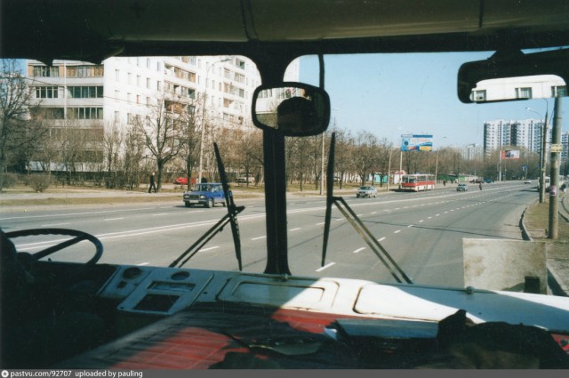 Прогулка по Москве 2000 года