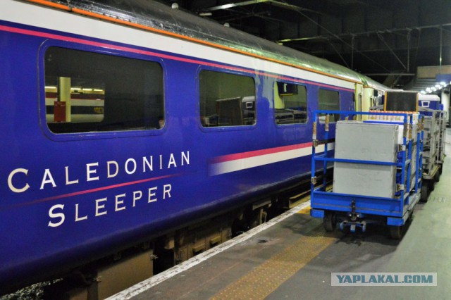 Вся правда о британских ночных поездах. Из Лондона в ''Форт-Уильям'' Эдинбург.