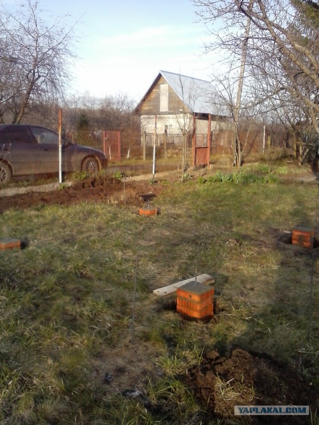 Моя мини стройка беседки 3х3 метра