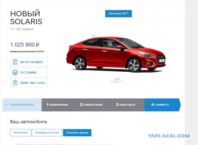 Названа цена новой «Лады»