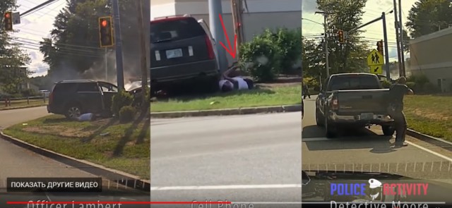 Угонщик был нашпигован пулями