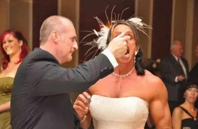 Не самые удачные фото невест