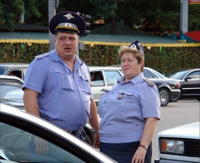 Экзамен китайских полицейских