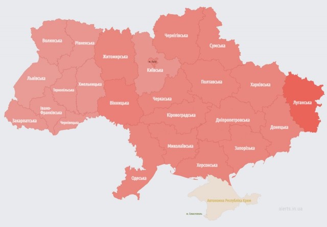 Новые обстрелы по Украине