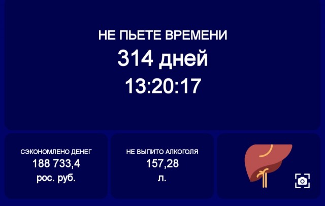 Бросил пить и продержался полтора дня без малого