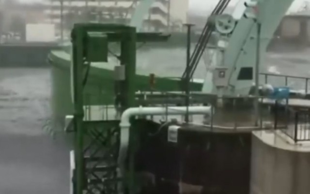 Эти арочные шлюзы защищают японскую Осаку от наводнений во время сильных ливней и тайфунов