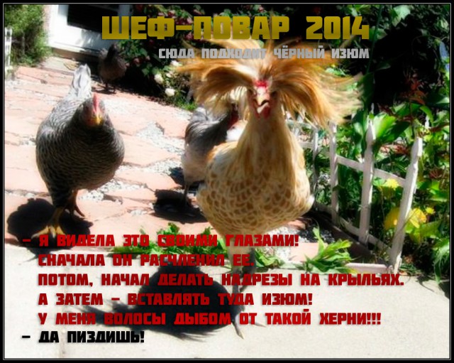 Финал кулинарного конкурса "Шеф-повар 2014"