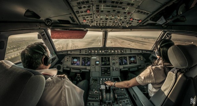 25 фоток, сделанных пилотами из кабин самолётов