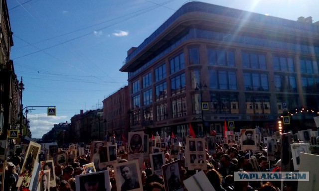 Парад 9 Мая 2015 в Санкт-Петербурге