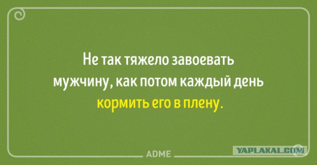 Неудачный брак, или когда твоя женщина не умеет готовить