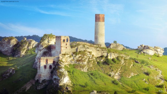 Как могли выглядеть замки Европы в прошлом. Реконструкция