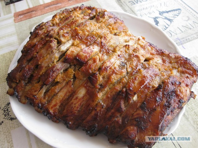 Ребрышки BBQ остро-сладкие