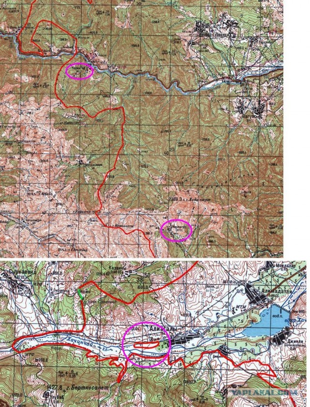 Армяне сожгли село Чарактар и покинули его. А потом оказалось, что село остается под контролем армян